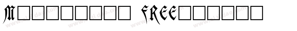 Magdalena FREE字体转换
